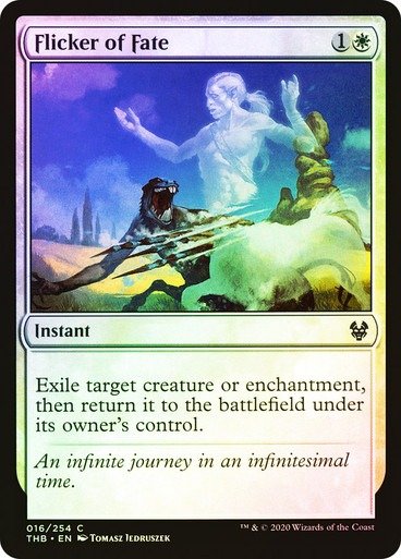 Producto - Flicker of Fate Foil  Theros: Beyond Death
