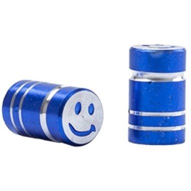 Producto - MOT- TAPA TUNNING ALUMINIO SMILE AZUL