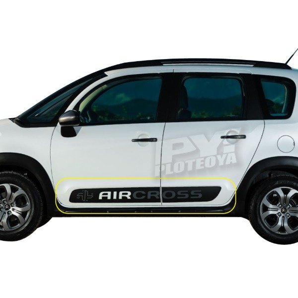 Producto - calco franja para citroen aircross lateral conductor Ploteoya
