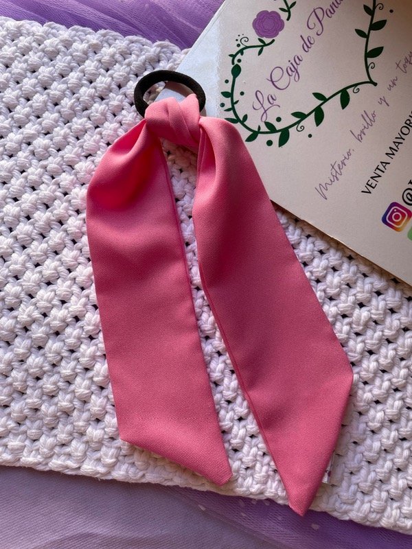 Producto - Coletero lazo rosa bebé