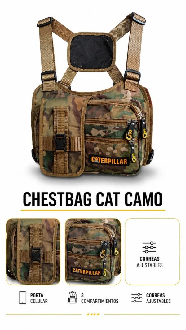 Producto - CHESTBAG CAMO CATERPILLAR
