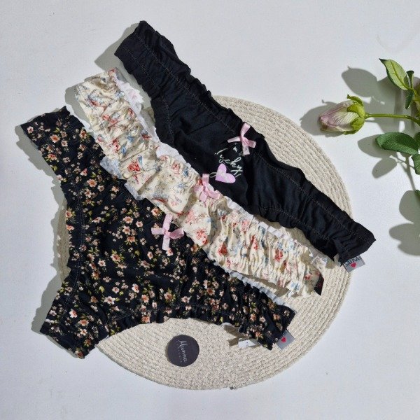 Producto - Less frufru Sayka algodón- talle 3
