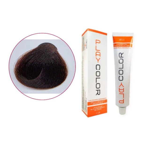 Producto - 5 CASTAÑO CLARO PLAY COLOR 60GR