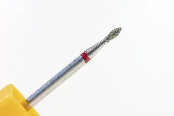 Producto - FRESA FLAMA CHICA DIAMANTADA CINTA ROJA