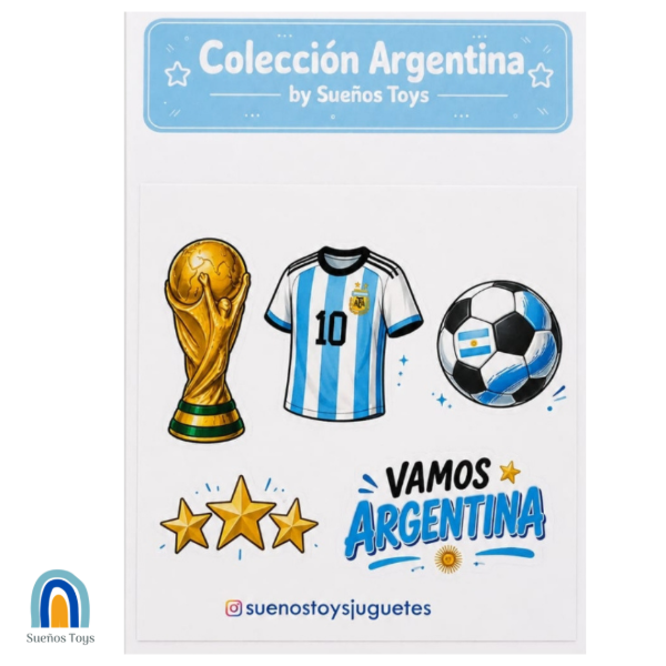 Producto - Stickers Colección Argentina