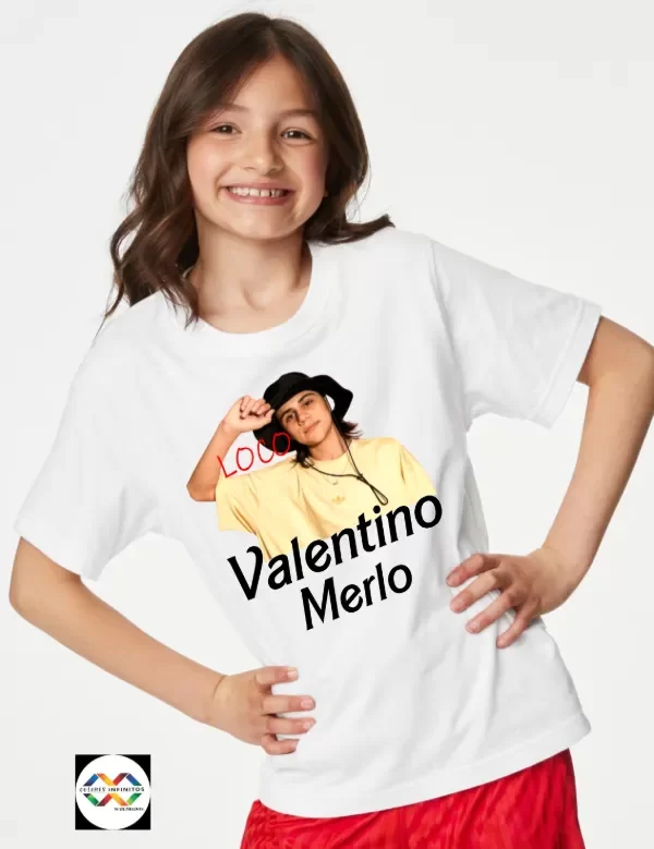 Producto - REMERA-VALENTINO MERLO -ALGODON NIÑOS TALLES 12 Y 14 - 0