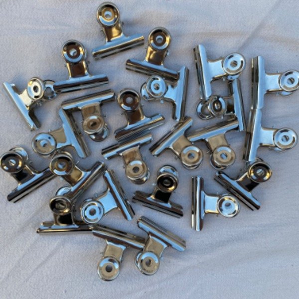 Producto - Clips metálicos sujetapáginas x 2