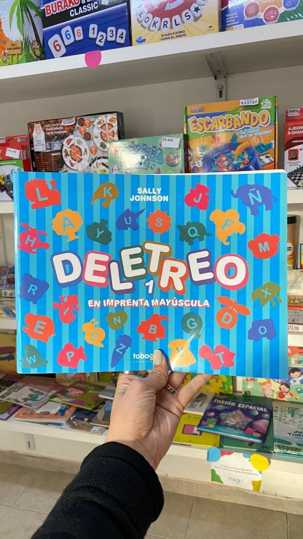 Producto - Libro de actividades "Deletreo 1" Imprenta mayúscula