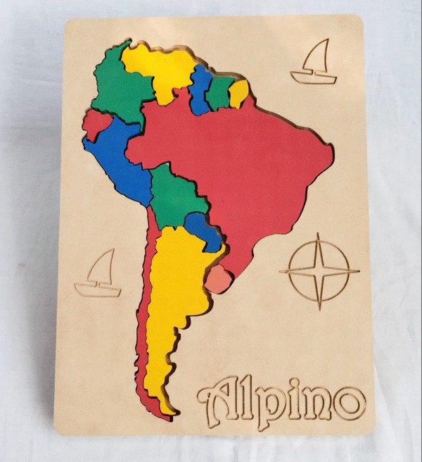 Producto - MAPA AMERICA DEL SUR