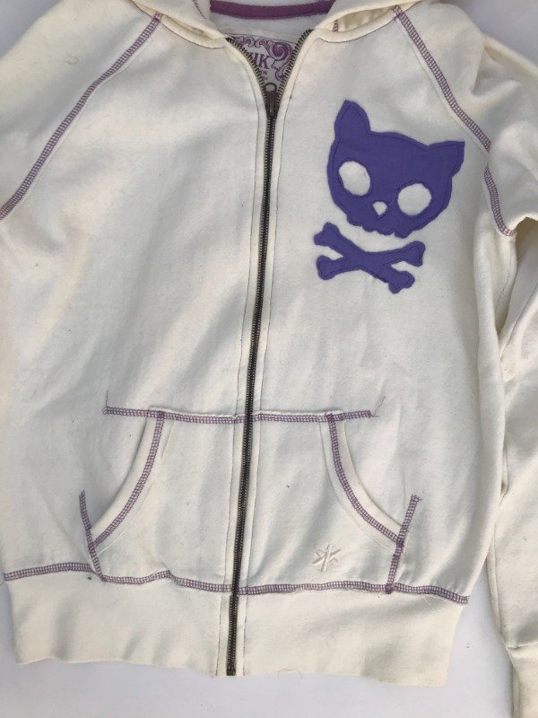 Producto - Zip emo Cat Skull UNIK - 4