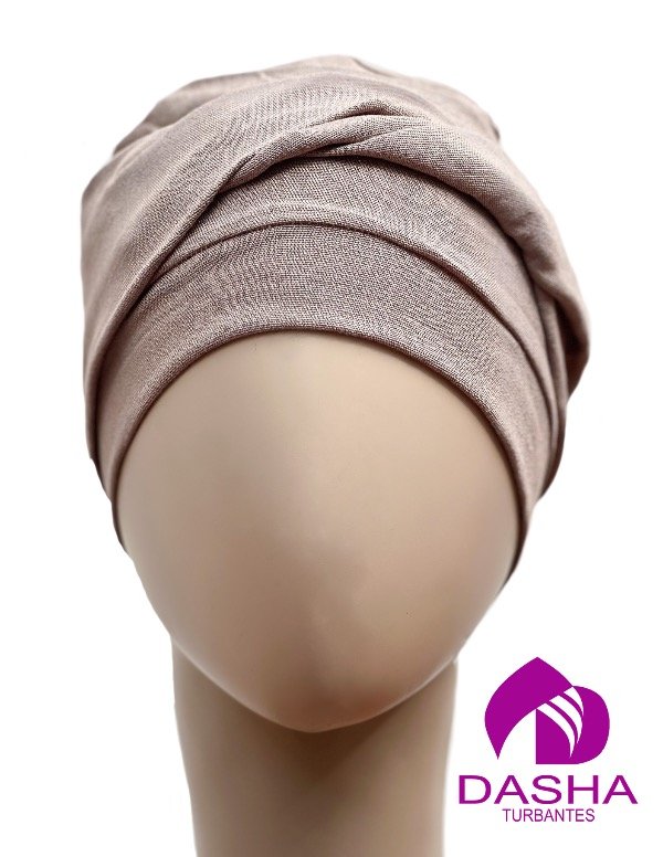 Producto - Turbante Alma de Lino Visón