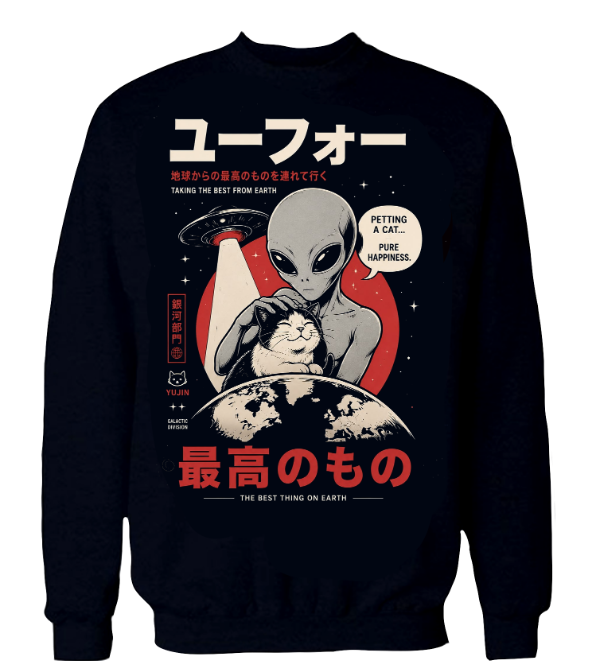 Producto - Buzo Alien Gato