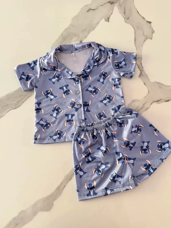 Producto - Camisero stich gris c kids