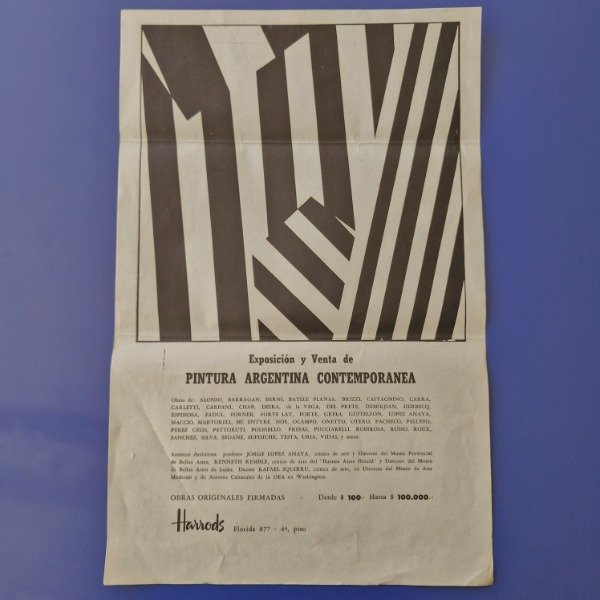 Producto - Brizzi, Ary - Afiche original (Harrods) - 1