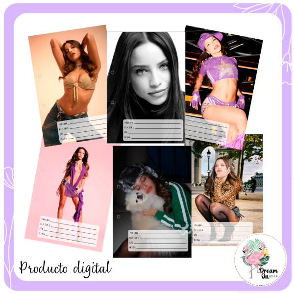 Producto - Carátulas Separadores Imprimibles Emilia Mernes