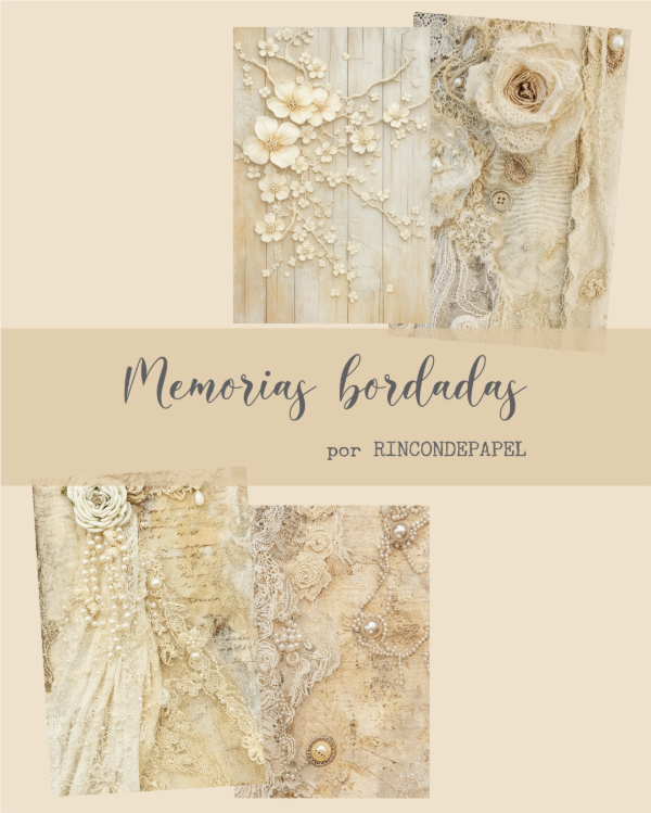 Producto - Memorias bordadas - Fondos