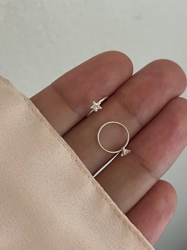 Producto - Piercing 10mm estrella cubic