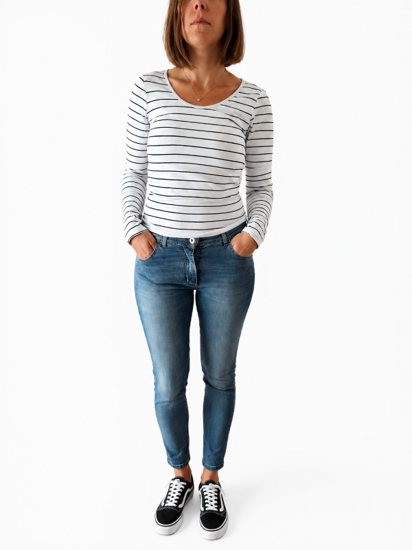 Producto - Remera M.Larga Push Up Rayada T2 - 3