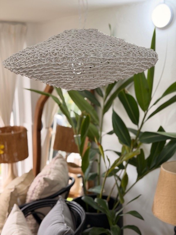 Producto - Lámpara línea Jacinta blanca 60 cm