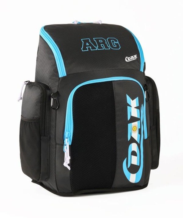 Producto - MOCHILA 45 LITROS - OLYMPUS TECH R1 NEGRA CON BANDERA ARG - DAK