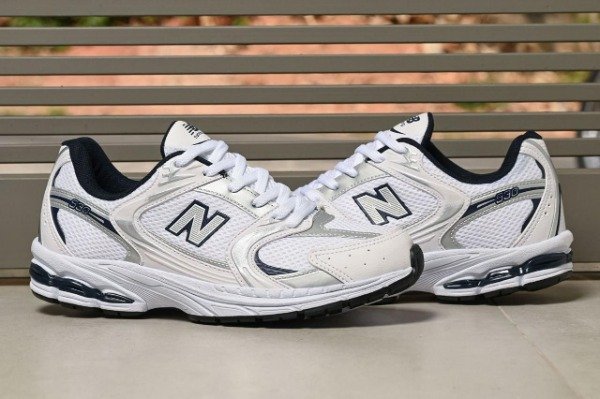 Producto - new balance 530 blancas / negro