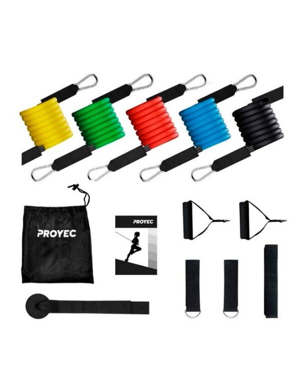 Producto - Set 5 bandas Proyec con accesorios