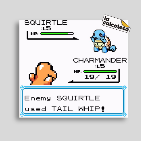 Producto - Charmander vs Squirtle