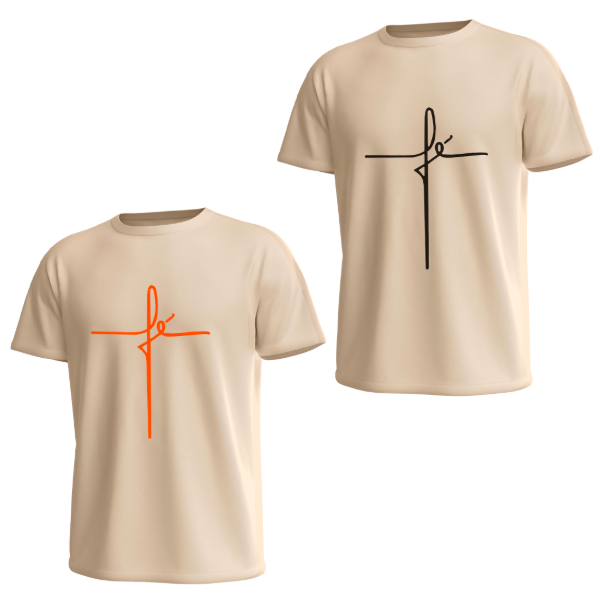 Producto - PROMO Remera Talle Del 1 Al 8 (FE EN CRUZ) NATURAL (X1 UNIDAD)
