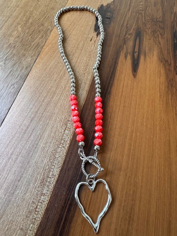 Producto - Collar facetadas Heart