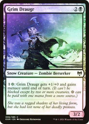 Producto - Grim Draugr Foil  Kaldheim