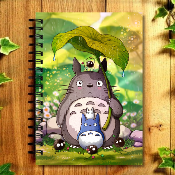 Producto - ECO CUADERNO - "Totoro Ghibli" 80 Hojas de 15x21 cm