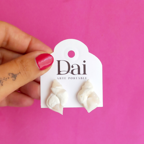 Producto - Aros Caracol Mix blancos