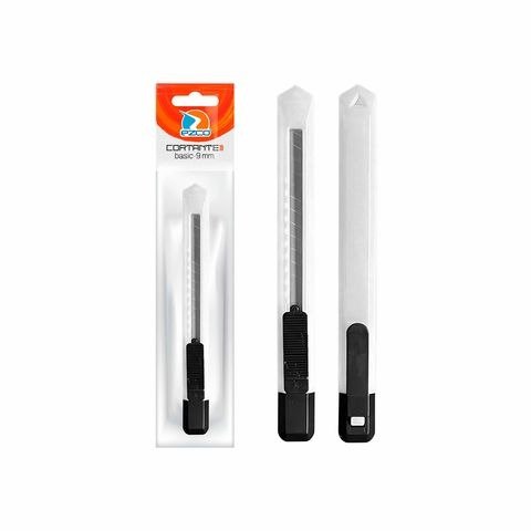 Producto - TRINCHETA BASIC SIN GUIA 9MM BLANCA EZCO