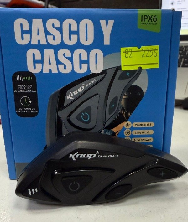 Producto - AURICULAR BT CASCO