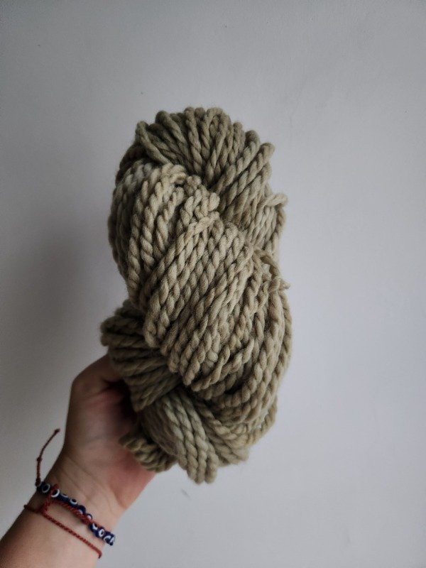 Producto - Verde#1 - Lana Gorda / doble cabo / 320gs