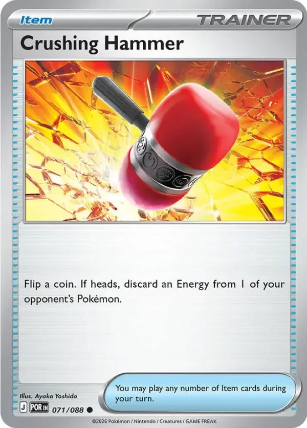Producto - Crushing Hammer (071/088) [Mega Evolution: Perfect Order]