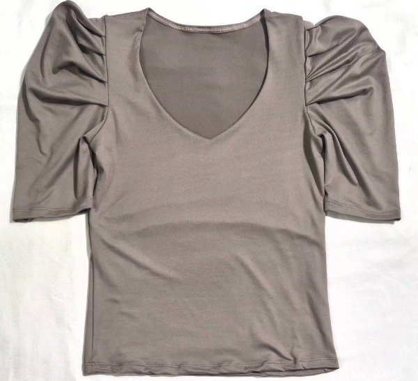 Producto - Remera princesa manga/C (vison)