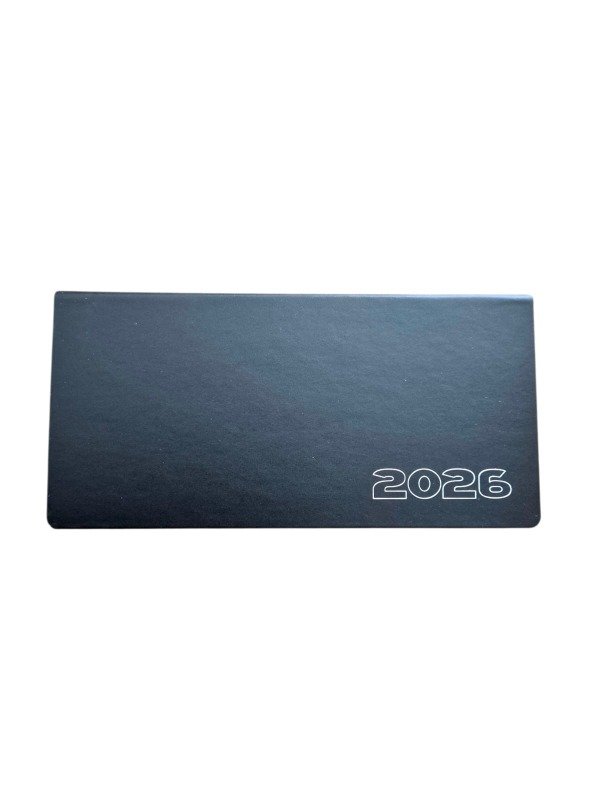 Producto - Agenda 2026 Talbot Semana a la Vista Pocket 8x17cm - Negro