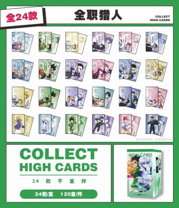 Producto - HunterxHunter  gacha carta x1