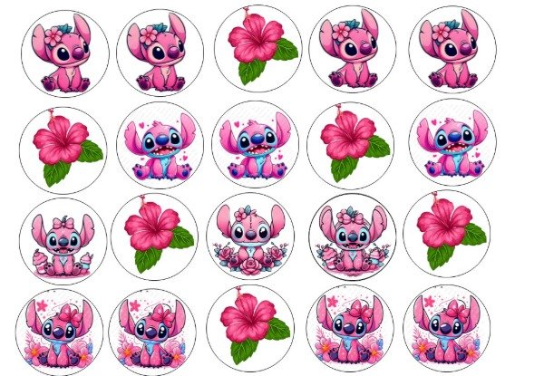 Producto - LAMINA STITCH NOVIA 6
