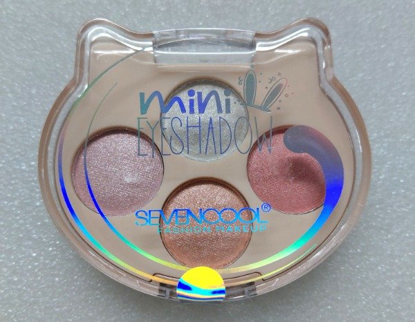 Producto - Sombra gatito x 4 mini eyeshadow SEVENCOL DNB 2/26