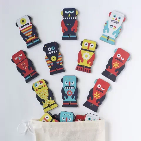 Producto - JUEGO DE MEMORIA ROBOT