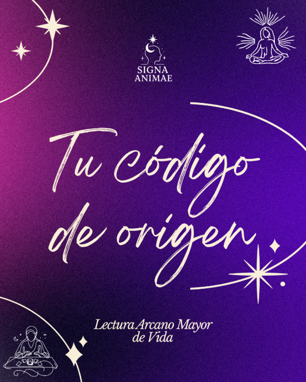 Producto - Tu código de Origen - Lectura Arcano Mayor de Vida