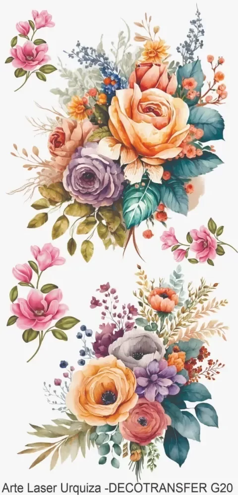 Producto - Transfer 10 x 20 cm Modelo G20 ( TEXTILES )