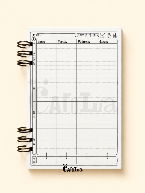 Producto - Cuaderno de finanzas Kakebo - 3
