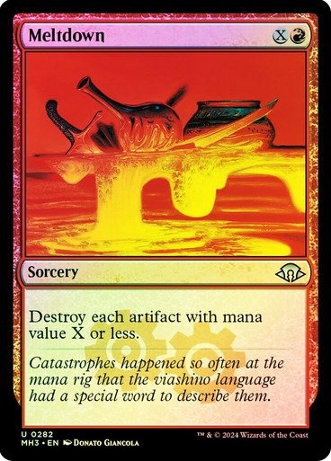 Producto - Meltdown Foil  Modern Horizons 3