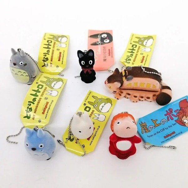 Producto - Llaveros Studio Ghibli Afelpados