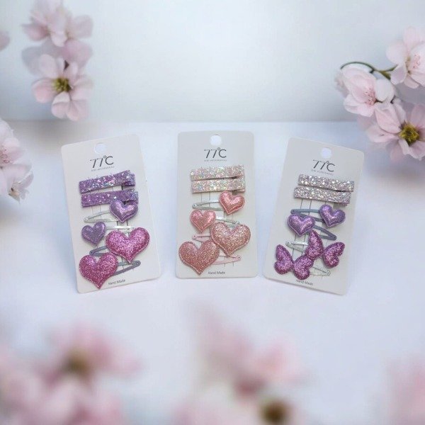 Producto - Set de hebillas con brillo