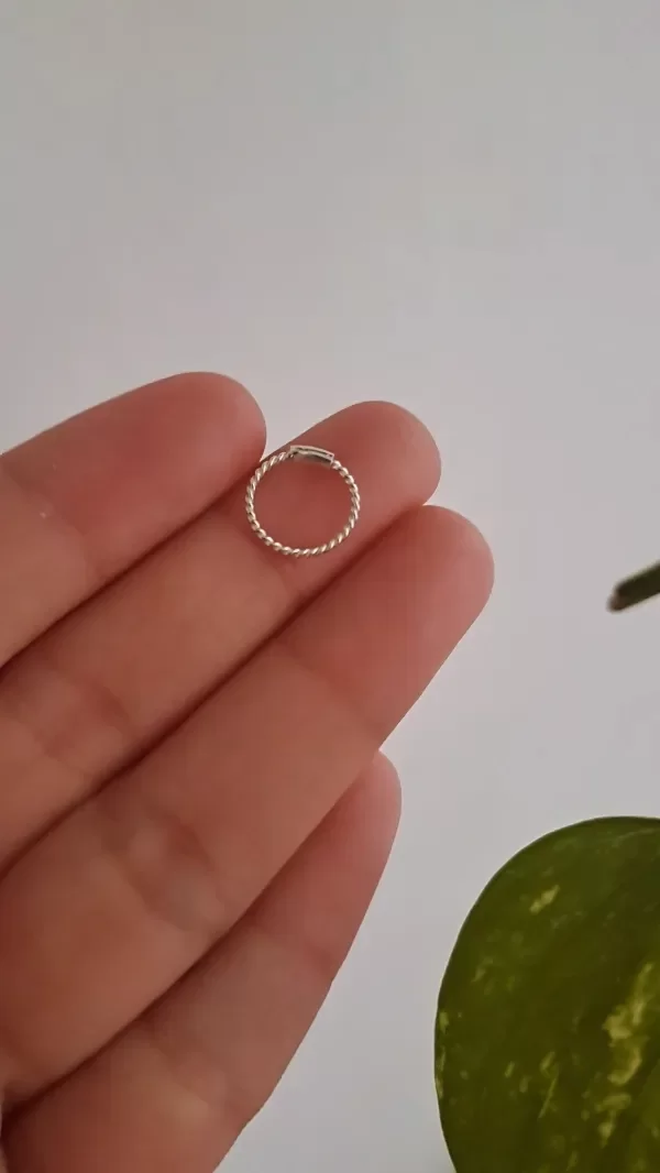 Producto - Piercing Argollita Trenzada
