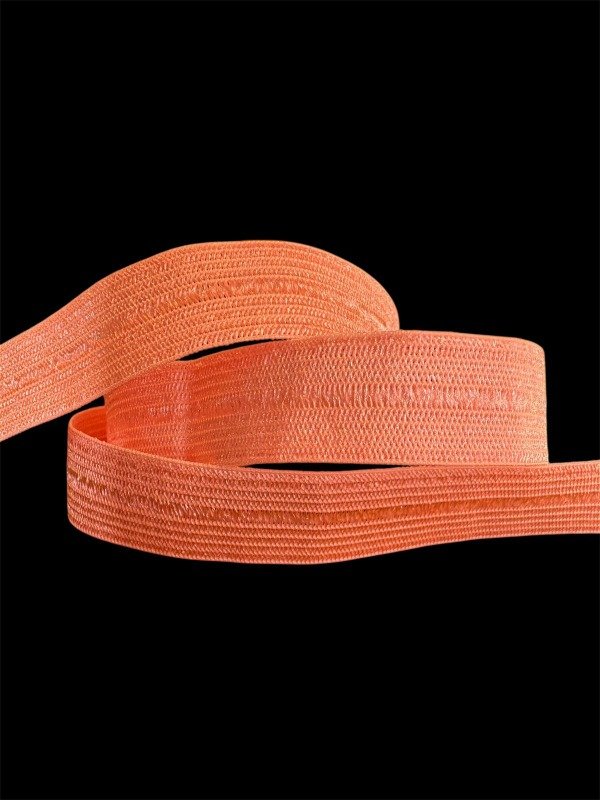 Producto - Envivado o Elástico Partido Salmon rasado Colivie 16 mm (1 metro)